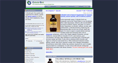 Desktop Screenshot of goldcolloidal.com